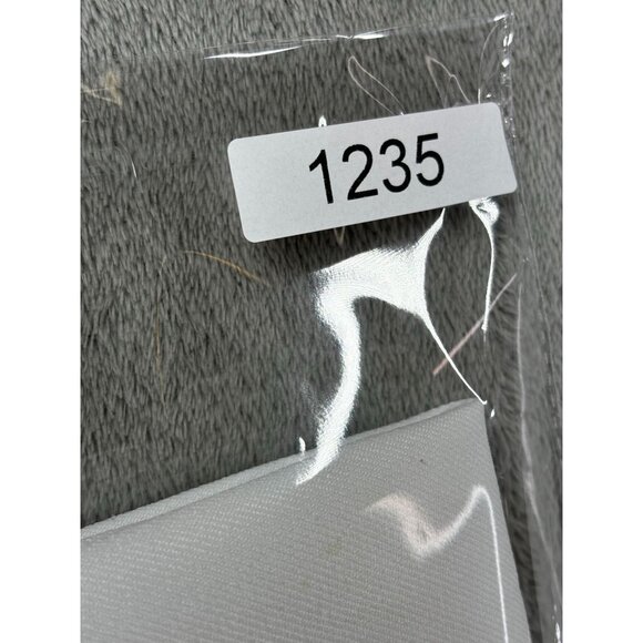 Vintage Nikki Pants White Polyester Knit Elastic Waist Wide Leg Size 9/10 - Picture 9 of 9